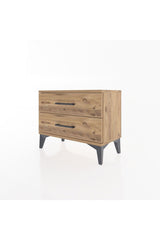 Arges Komodin 2 Çekmeceli 60x30x48 Çam-Çam