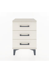 Arges Komodin 3 Çekmeceli 44x30x64 Aytaşı-Aytaşı