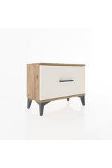 Arges Komodin Tek Çekmeceli 60x30x48 Çam-Aytaşı