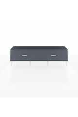 Arges TV Ünitesi 2 Çekmeceli 176x30x51 Çam-Antrasit