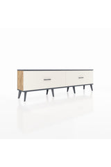 Arges TV Ünitesi 2 Çekmeceli 176x30x51 Çam-Antrasit/Aytaşı