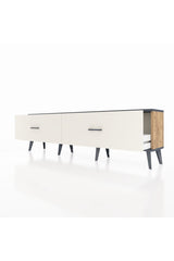 Arges TV Ünitesi 2 Çekmeceli 176x30x51 Çam-Antrasit/Aytaşı