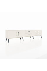 Arges TV Ünitesi 2 Raflı 2 Çekmeceli 4 Kapaklı 220x30x51 Aytaşı-Aytaşı