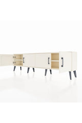 Arges TV Ünitesi 2 Raflı 4 Kapaklı 176x30x51 Aytaşı-Aytaşı