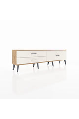 Arges TV Ünitesi 3 Çekmeceli 176x30x51 Çam-Çam/Aytaşı
