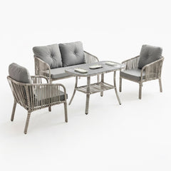 Artemis | İkili Bahçe Mobilyası Takımı | Rattan Bahçe Balkon Takımı