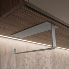 Çok Amaçlı Window Grey Galvaniz Metal Mutfak Havluluğu - Estetik Düzen