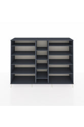 Hyperion Dolap 11 Raflı 220x44x163 Antrasit-Antrasit