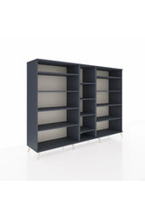 Hyperion Dolap 11 Raflı 220x44x163 Antrasit-Antrasit