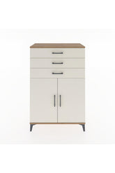 Hyperion Dolap 3 Çekmeceli 2 Kapaklı 88x44x134 Çam-Aytaşı
