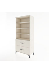 Hyperion Dolap 4 Raflı 2 Çekmeceli 88x44x195 Aytaşı-Aytaşı
