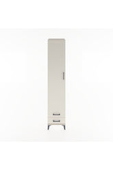 Hyperion Dolap 5 Raflı 2 Çekmeceli Tek Kapaklı 44x44x221 Aytaşı-Aytaşı