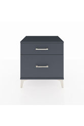Hyperion Komodin 2 Çekmeceli 60x44x64 Antrasit-Antrasit