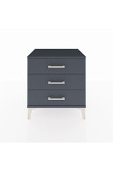Hyperion Komodin 3 Çekmeceli 60x44x64 Antrasit-Antrasit