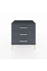 Hyperion Komodin 3 Çekmeceli 60x44x64 Antrasit-Antrasit