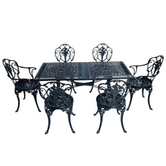 Alüminyum Masa Sandalye Takımı | CG734 | Döküm Bahçe Masa Takımı