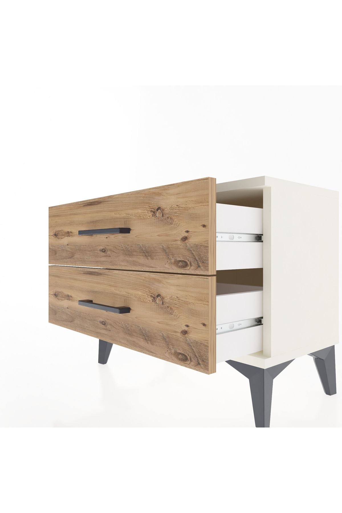Arges Komodin 2 Çekmeceli 60x30x48 Aytaşı-Çam