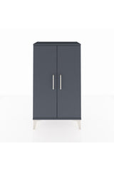 Arges Komodin 2 Kapaklı 60x30x106 Antrasit-Antrasit