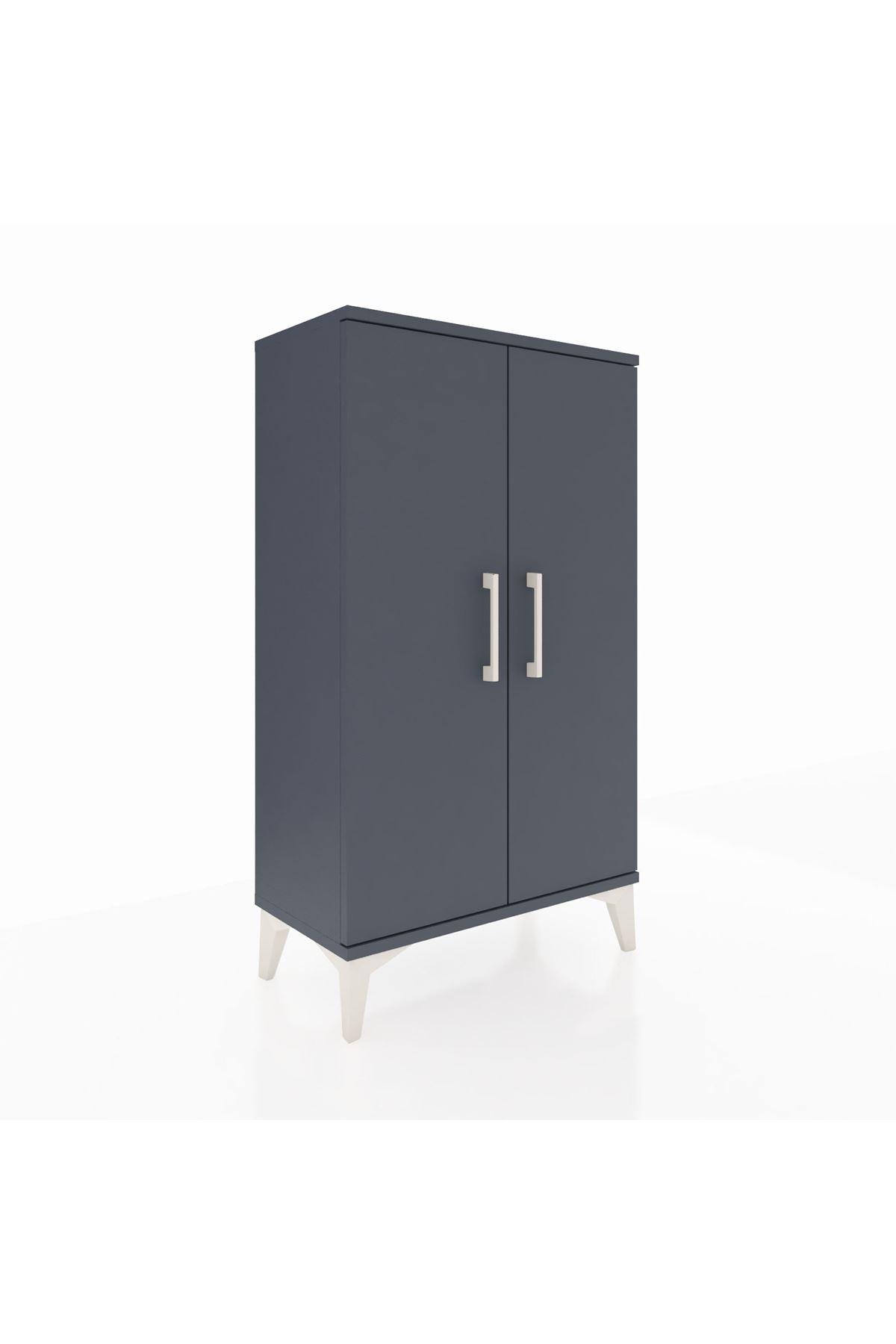 Arges Komodin 2 Kapaklı 60x30x106 Antrasit-Antrasit