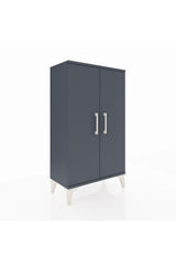 Arges Komodin 2 Kapaklı 60x30x106 Antrasit-Antrasit