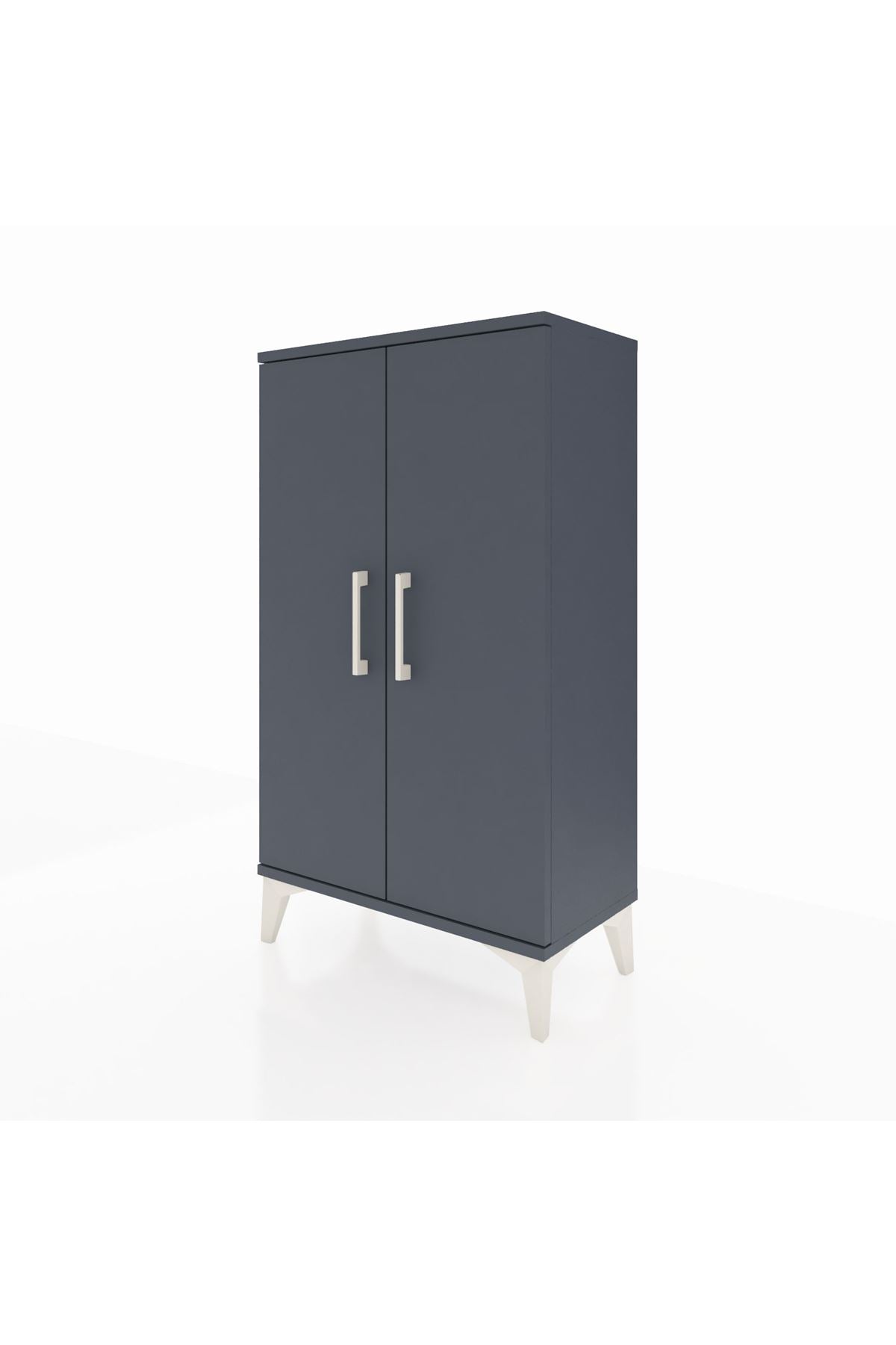 Arges Komodin 2 Kapaklı 60x30x106 Antrasit-Antrasit