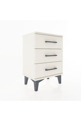 Arges Komodin 3 Çekmeceli 44x30x64 Aytaşı-Aytaşı