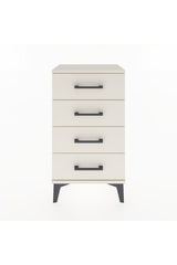 Arges Komodin 4 Çekmeceli 44x30x80 Aytaşı-Aytaşı
