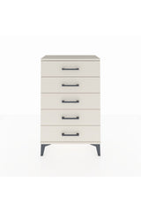 Arges Komodin 5 Çekmeceli 60x30x96 Aytaşı-Aytaşı