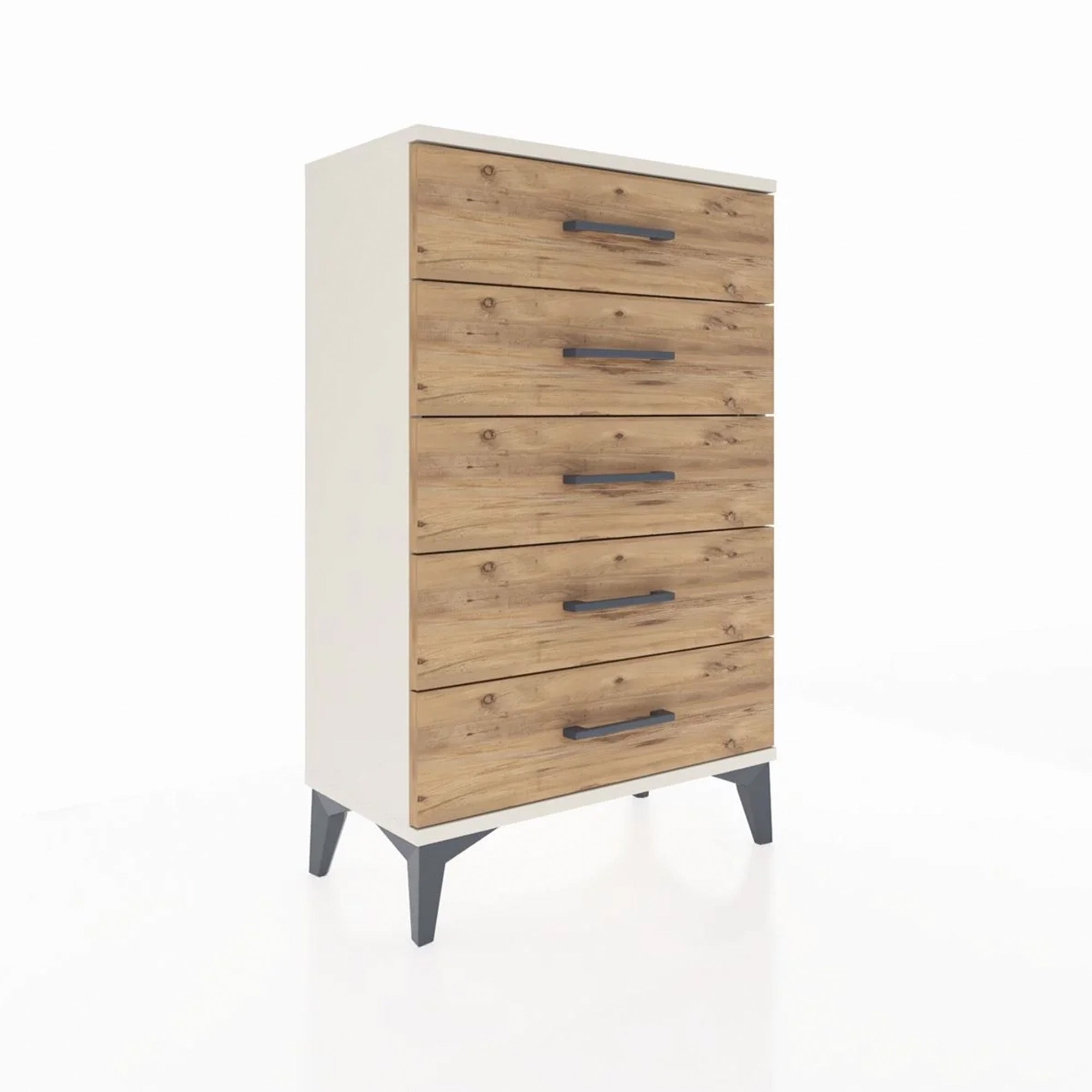 Arges Komodin 5 Çekmeceli 60x30x96 Aytaşı-Çam