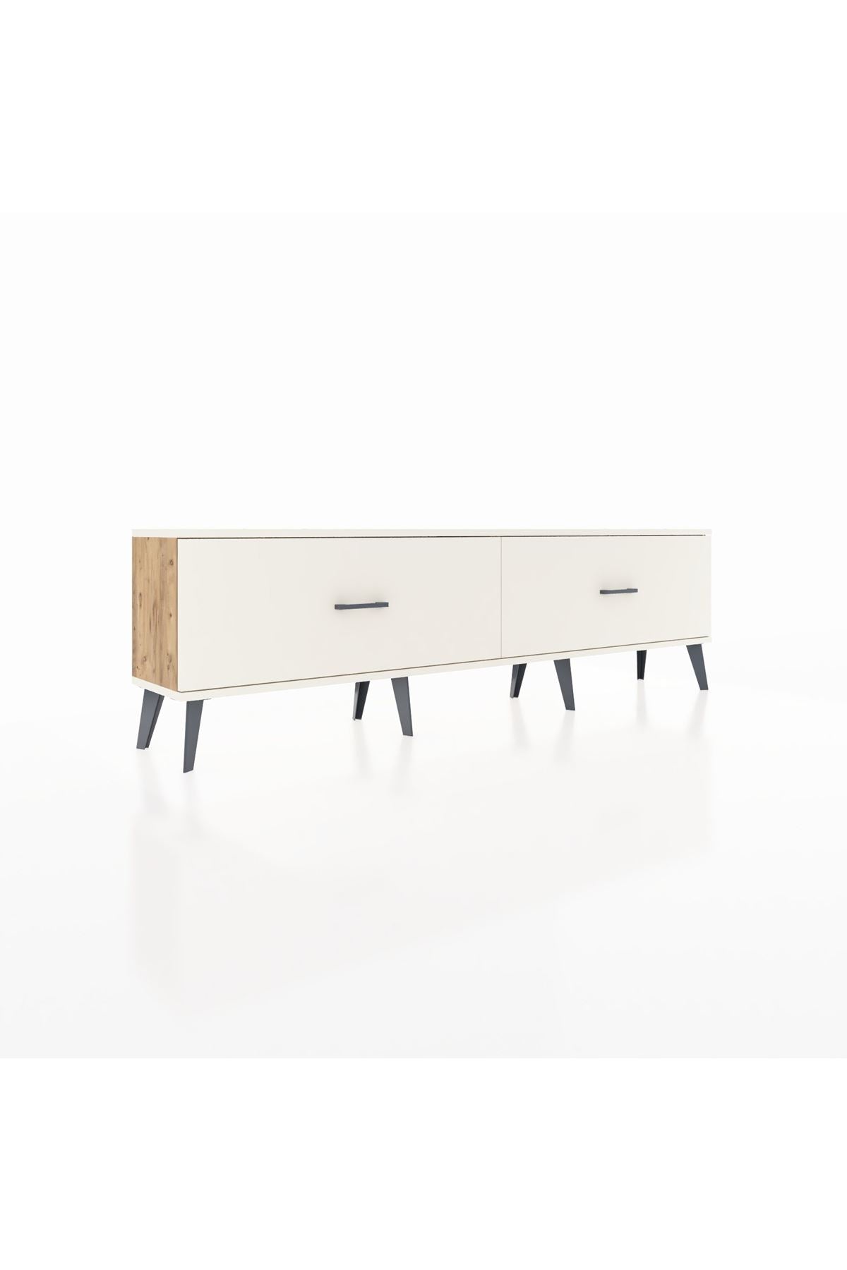 Arges TV Ünitesi 2 Çekmeceli  176x30x51 Çam-Aytaşı