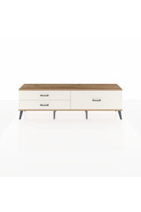 Arges TV Ünitesi 3 Çekmeceli  176x30x51 Çam-Çam/Aytaşı