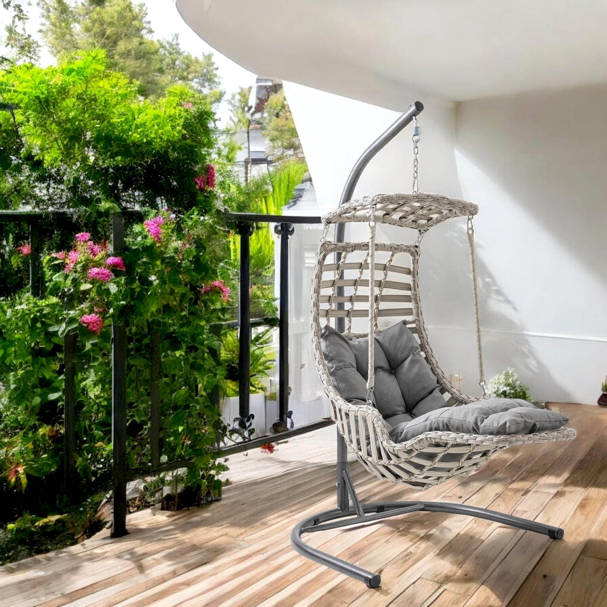 Capri Swing Alaçatı Plus Tekli Bahçe Salıncağı | Bahçe Salıncağı