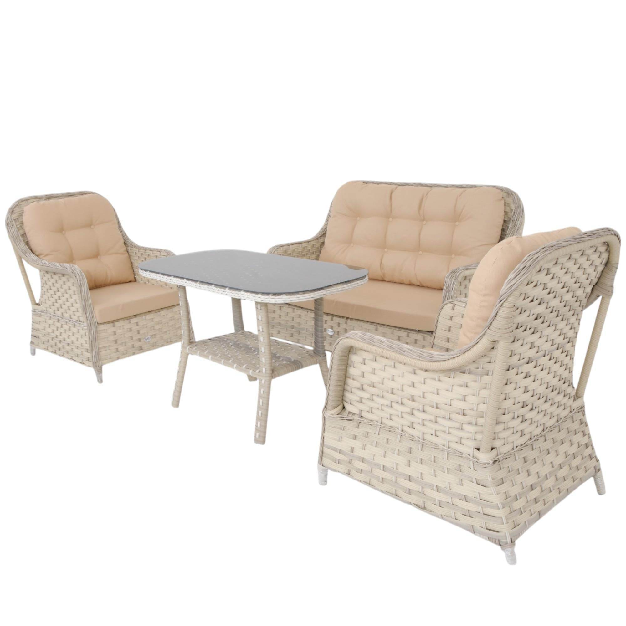Force Rattan Bahçe Oturma Grubu 861 | Rehome