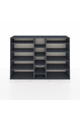 Hyperion Dolap 11 Raflı  220x44x163 Antrasit-Antrasit