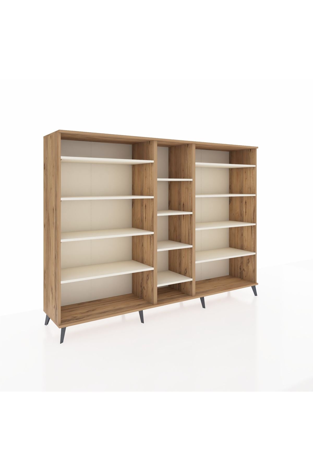 Hyperion Dolap 11 Raflı  220x44x163 Çam-Çam/Aytaşı