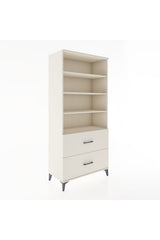 Hyperion Dolap 4 Raflı 2 Çekmeceli 88x44x195 Aytaşı-Aytaşı
