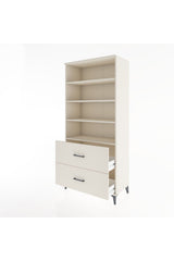 Hyperion Dolap 4 Raflı 2 Çekmeceli 88x44x195 Aytaşı-Aytaşı