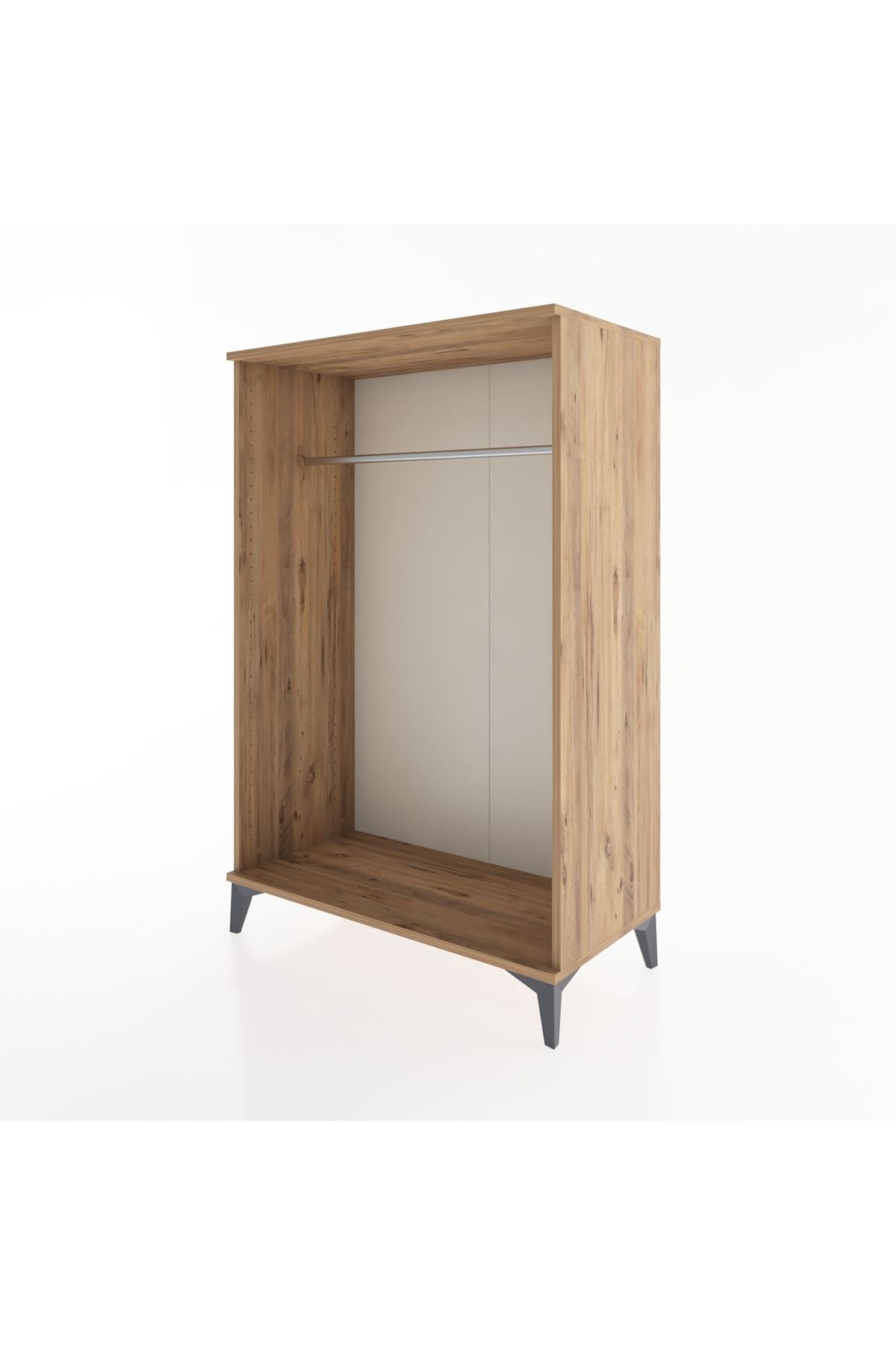 Hyperion Dolap Tek Askılı 88x44x134 Çam-Çam