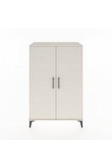 Hyperion Dolap Tek Raflı 2 Kapaklı Tek Askılı 88x44x134 Aytaşı-Aytaşı