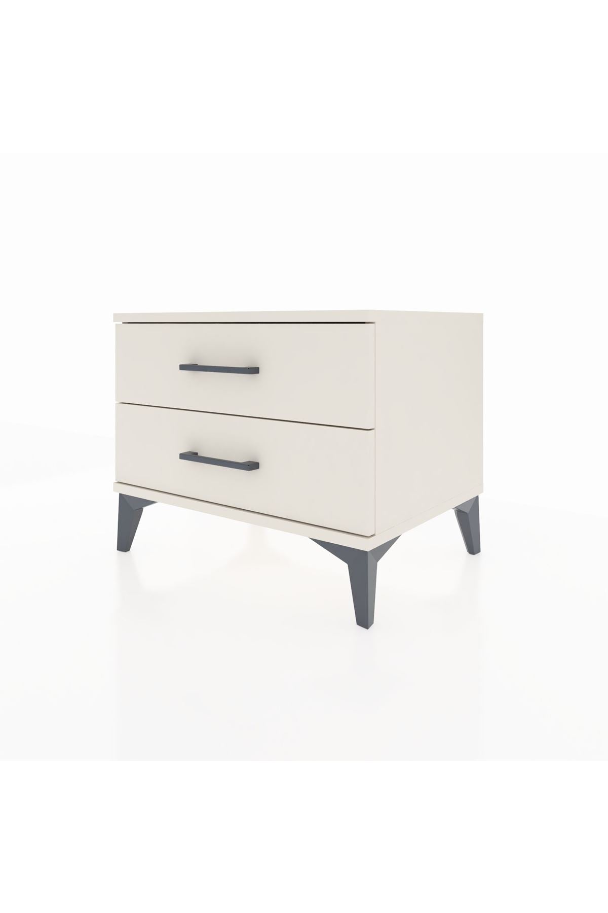Hyperion Komodin 2 Çekmeceli 60x44x48 Aytaşı-Aytaşı