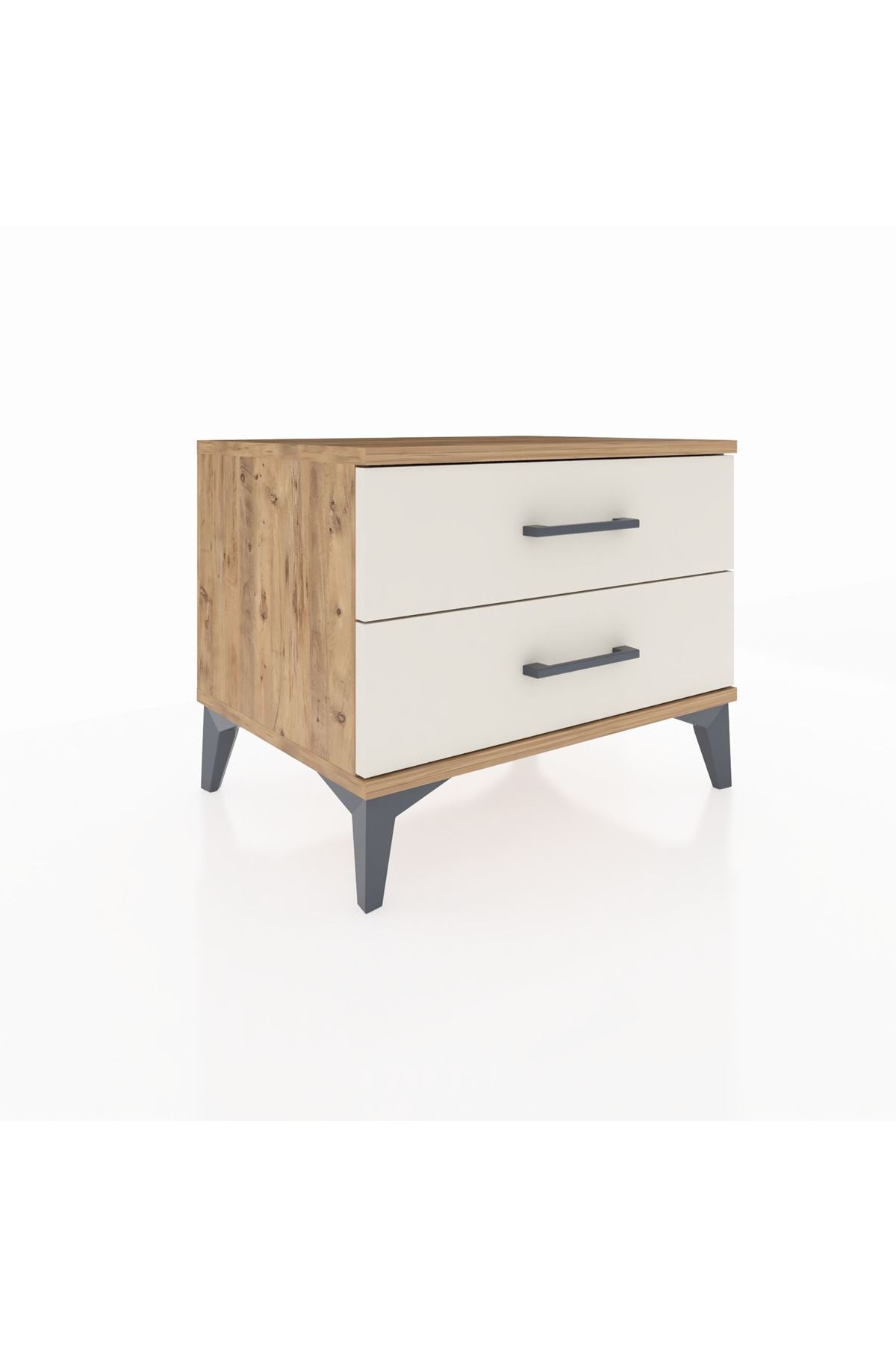 Hyperion Komodin 2 Çekmeceli 60x44x48 Çam-Aytaşı