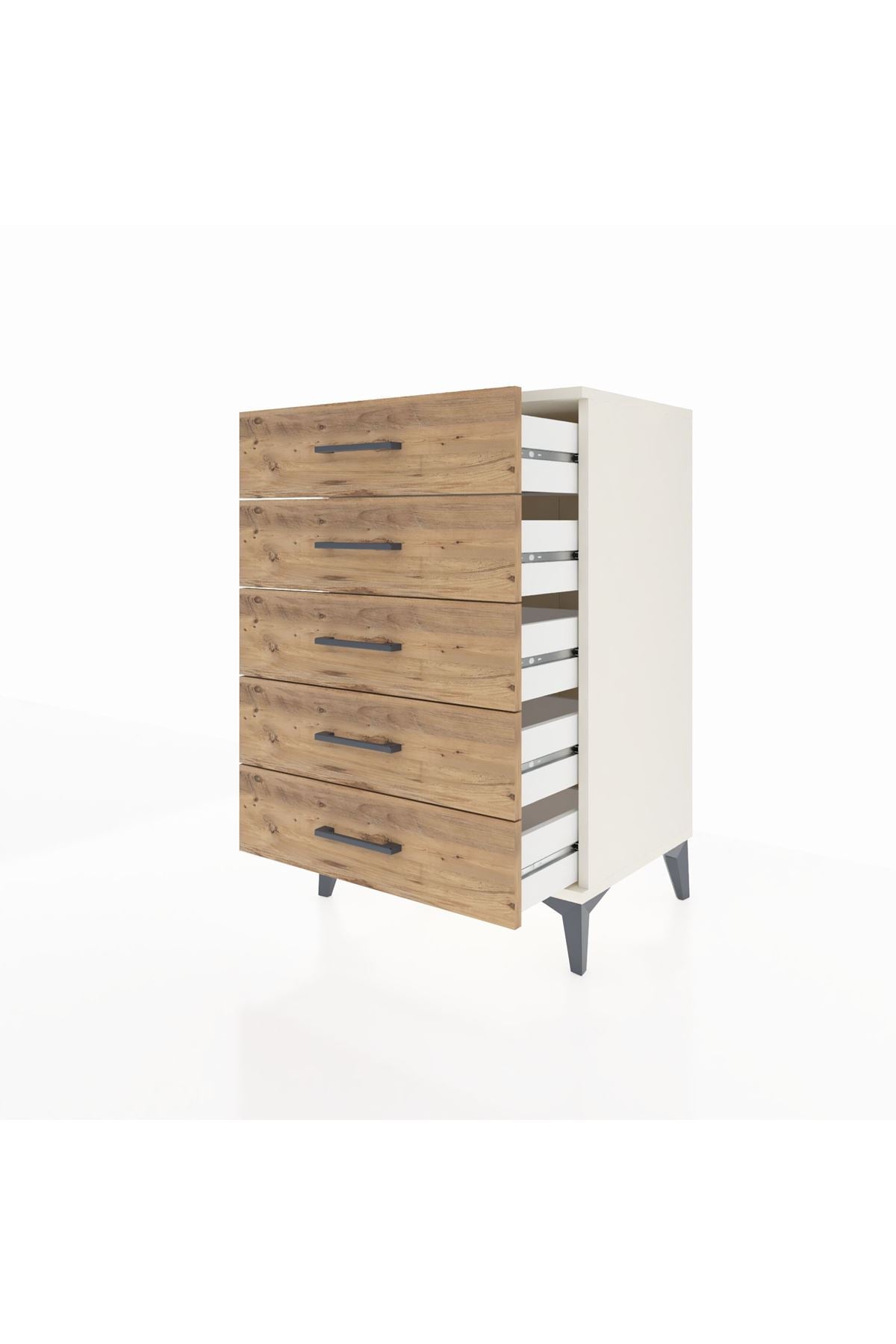 Hyperion Komodin 5 Çekmeceli 60x44x96 Aytaşı-Çam