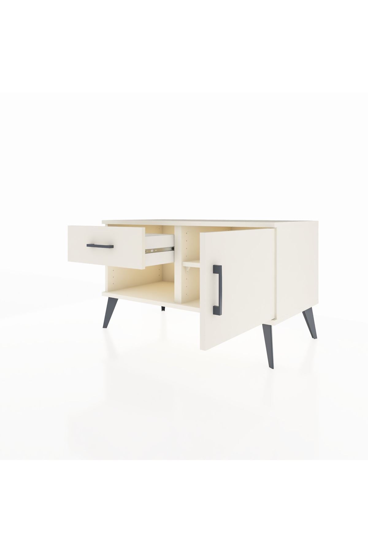 Hyperion Şifonyer Tek Raflı Tek Çekmeceli Tek Kapaklı  88x44x48 Aytaşı-Aytaşı